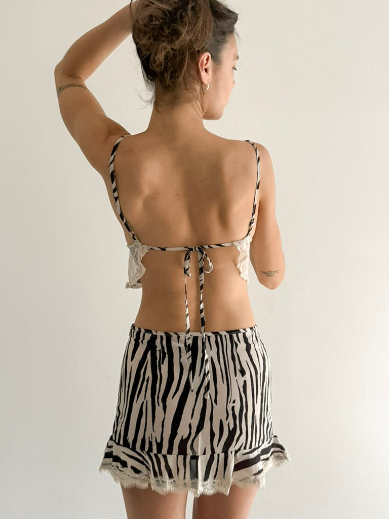 FRANKIE Zebra Print 2Pcs Set