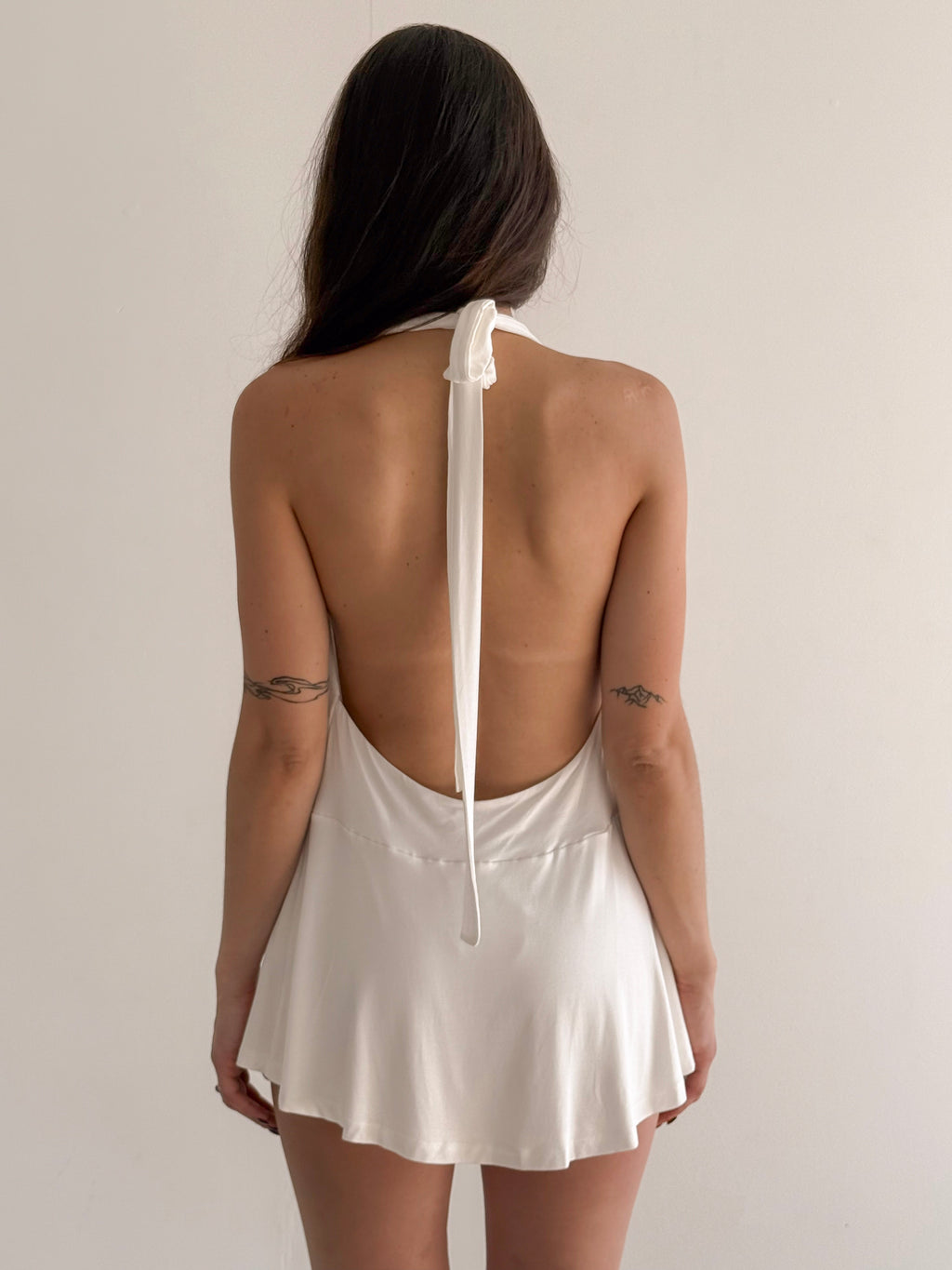 REAGAN Halter Mini dress