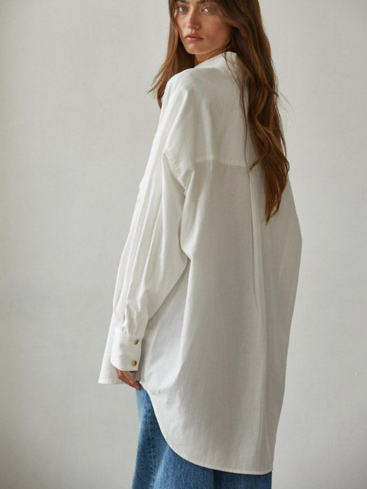 FREJA Oversized Button-Down