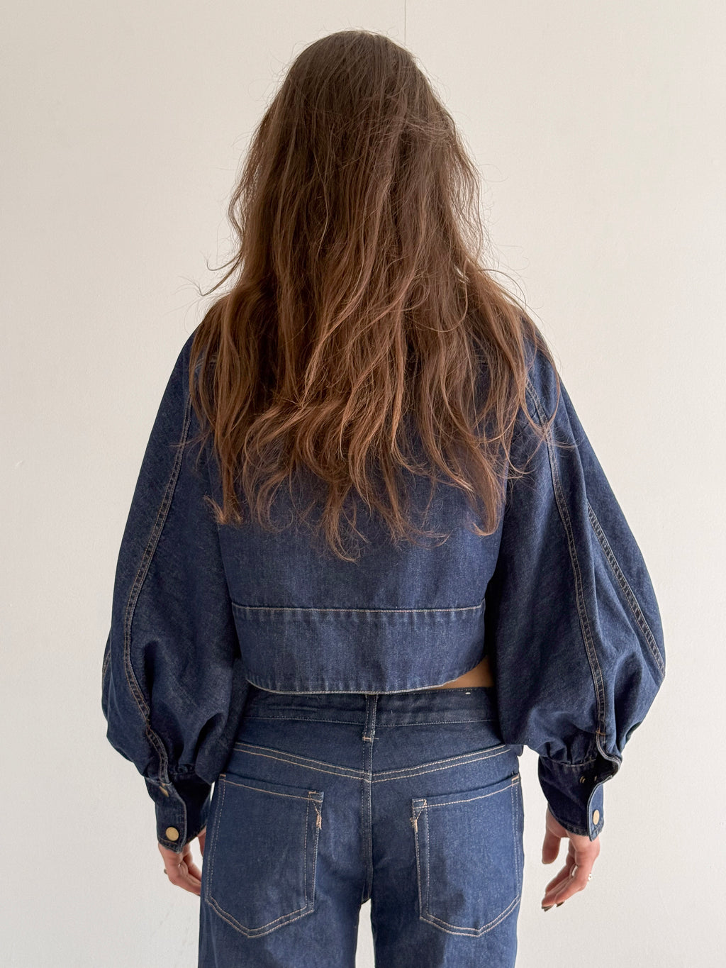 OAKLEY Puff Sleeve Denim Jacket