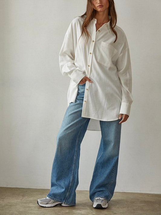 FREJA Oversized Button-Down