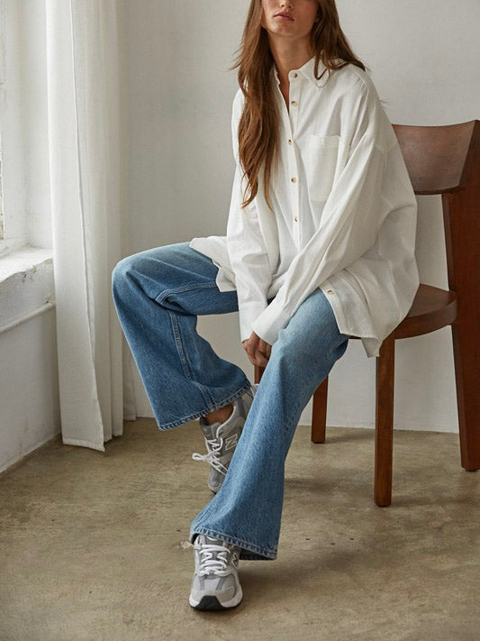 FREJA Oversized Button-Down